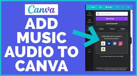 how to add music to canva slideshow and why you should consider the tempo of your background tracks